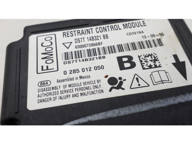 Блок подушек безопасности DS7T14B321BB, 0285012050   Ford Fusion II