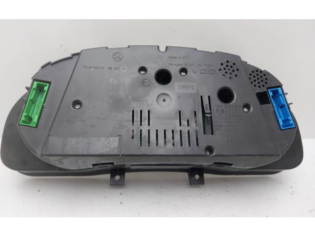 Переключатель дворников 3U0920812D   Skoda Superb B5 (3U)