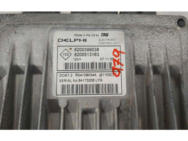 Блок управления двигателем ECU    8200399038   Renault Megane II