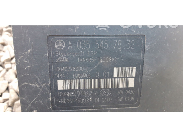 Блок АБС A0355457832   Mercedes-Benz  C W203  2000-2007 года