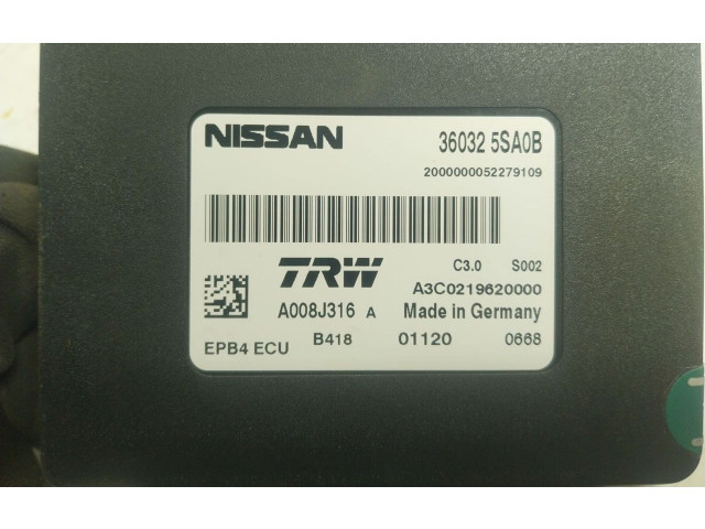 Блок управления 360325SA0B, 360325SA0B   Nissan Leaf II (ZE1)