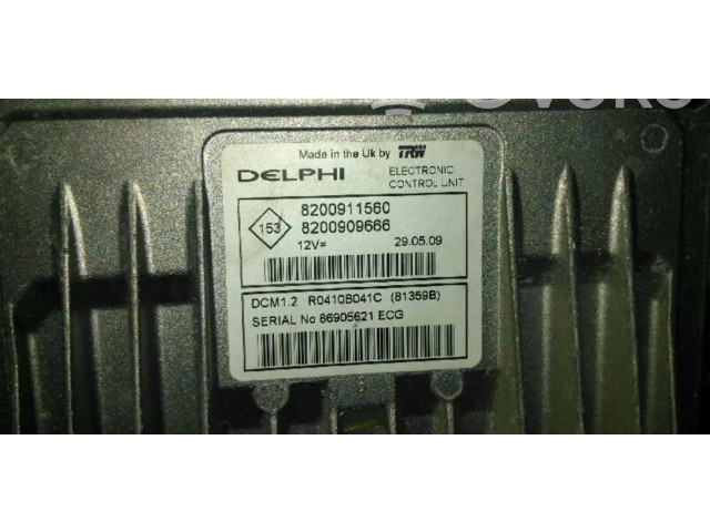 Řídící jednotka 8200911560   Renault Clio I 