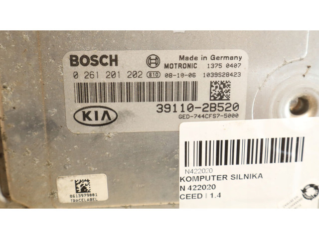 Řídící jednotka 0261201202   KIA Ceed 2008