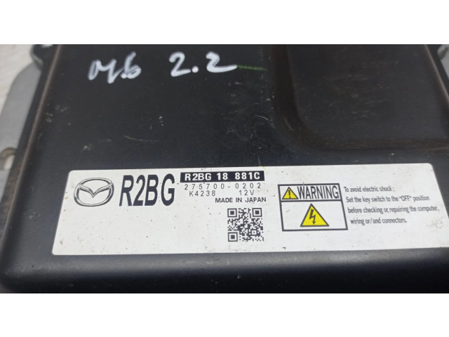 Řídící jednotka R2BG18881C, 2757000202   Mazda 6 2011
