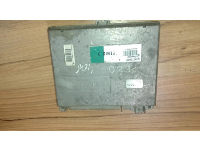 Блок управления двигателя s101700101   Peugeot 605