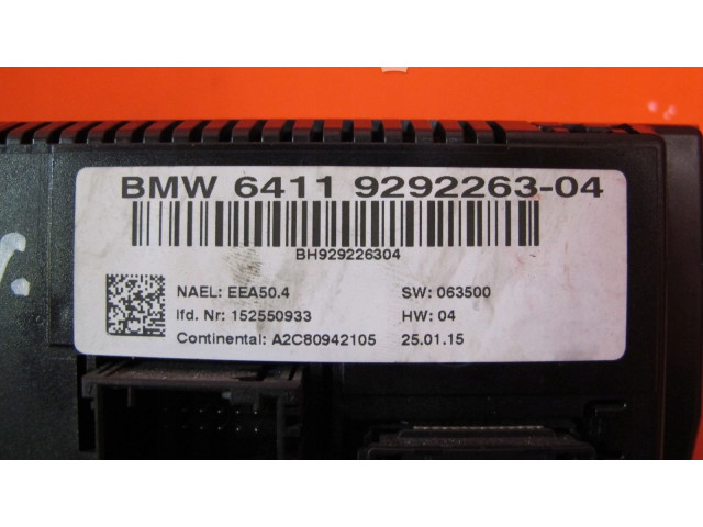Блок управления климат-контролем    BMW X1 E84