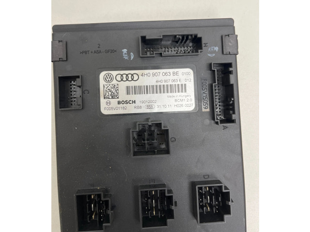 Комфортный модуль    4H0907063BE, 4H0907063E   Audi A6 C7