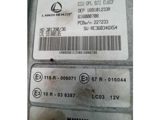 Řídící jednotka 169101233R   Renault Sandero I 2023