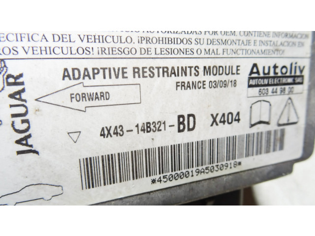 Блок подушек безопасности 4X4314B321BD   Jaguar X-Type