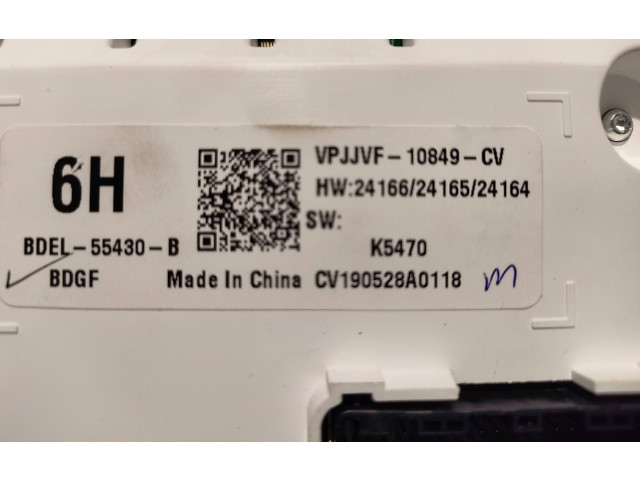 Přístrojová deska  Mazda 3 2019 BDEL55430B, CV190528A0118  