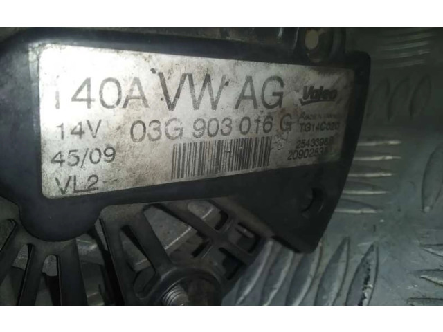 Генератор 03G903016G, 03G903016G   Audi Q5 SQ5      