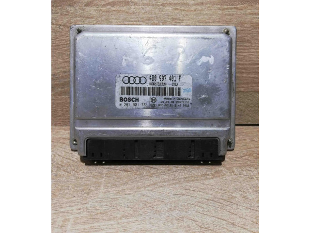 Řídící jednotka 4B0907401F, 0281001781   Audi A6 S6 C5 4B 1997