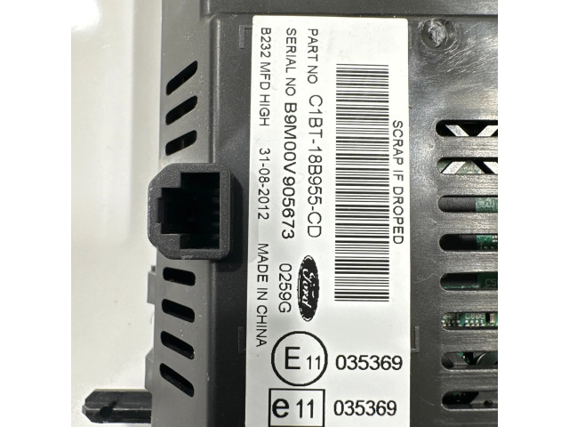Дисплей    C1BT18B955CD, B9M00Y905673   Ford B-MAX