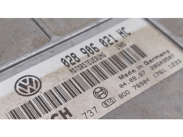 Блок управления двигателя 028906021HC, 0281001737   Ford Galaxy