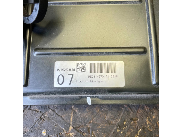 Řídící jednotka MEC31670   Nissan 350Z 2003
