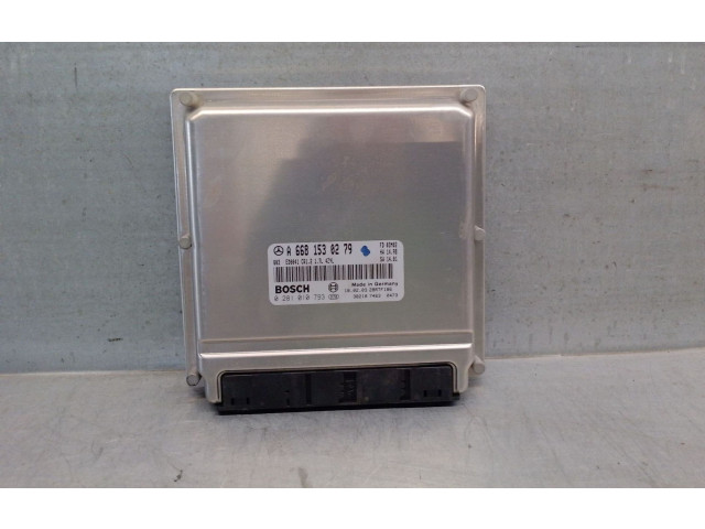 Řídící jednotka A6681530279, 0281010793-BOSCH   Mercedes-Benz A W168 2003