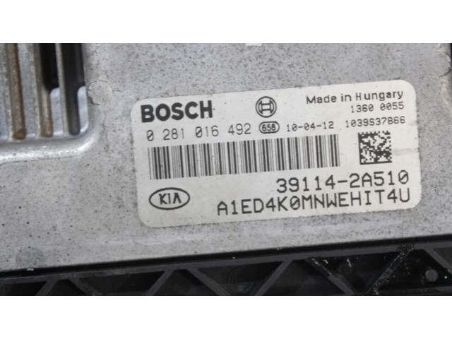 Řídící jednotka 0281016492   KIA Ceed 2010