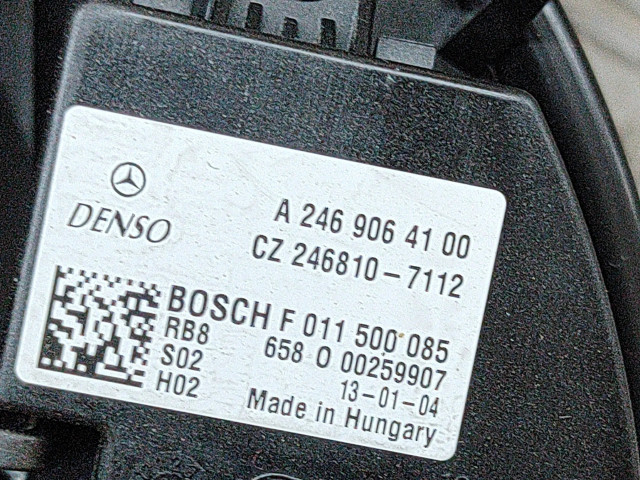 Вентилятор печки    A2469064200, CZ1163600754   Mercedes-Benz CLA C117 X117 W117