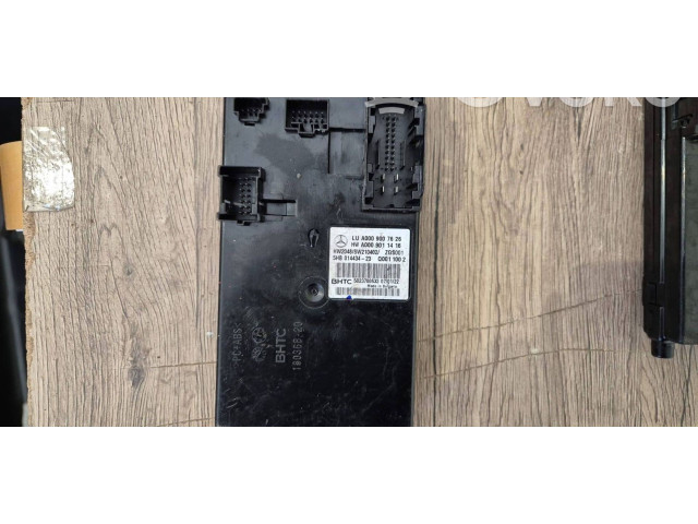 Модуль блока управления кондиционером A0009007626w, A0009007626   Mercedes-Benz GLE (W166 - C292)