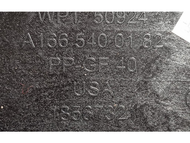   Pojistková skříňka A1665400182BOX, 651960   Mercedes-Benz GLE (W166 - C292) 2015