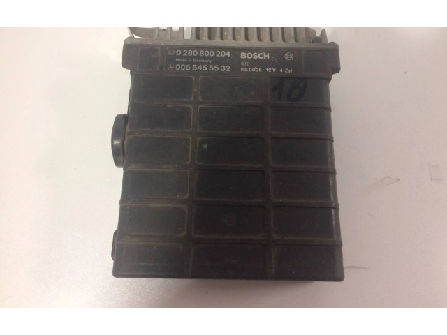 Řídící jednotka 0055455532, 0280800204   Mercedes-Benz 190 W201 1984