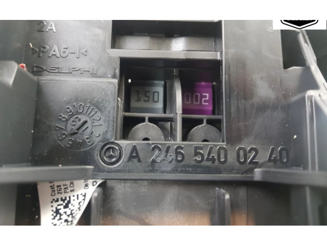   Pojistková skříňka 2469067200, A2465400240   Mercedes-Benz A W176 2013