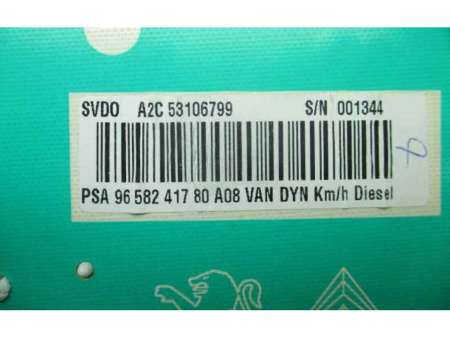 Přístrojová deska  Peugeot 207 CC  9658241780  