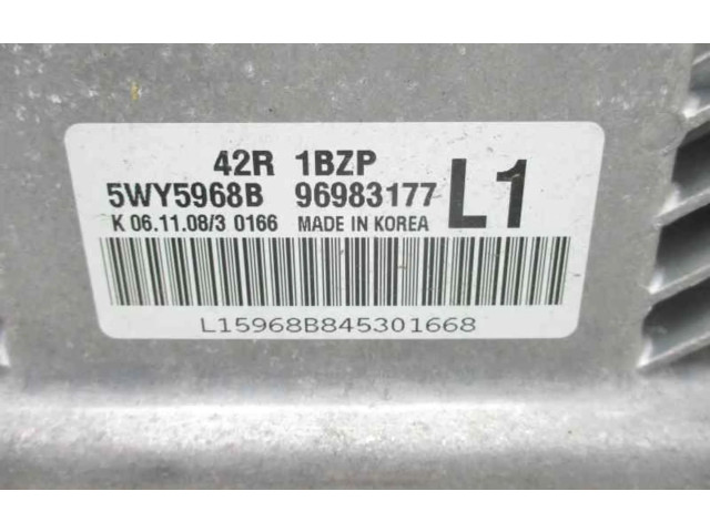 Блок управления двигателем Блок управления 96983177   Chevrolet Astra