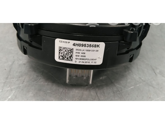 Полоса надувных подушек (кольцо srs) Audi A6 S6 C7 4G  2011 - 2018 года 4H0953568K      