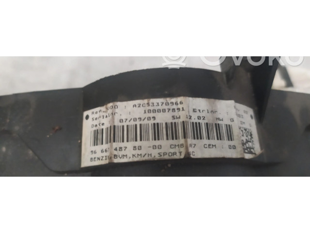 Přístrojová deska  Peugeot 207 2007 9666748780  