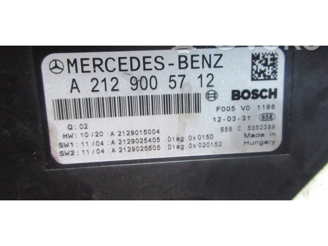   Pojistková skříňka A2129005712   Mercedes-Benz C W204 2010