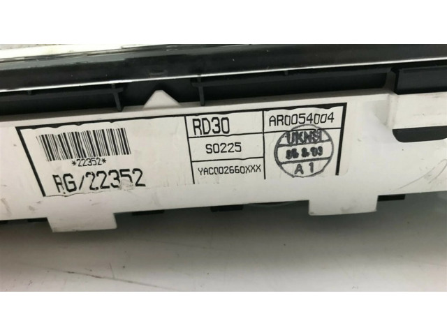 Přístrojová deska  Land Rover Freelander 2005 AR0054004, P2344  