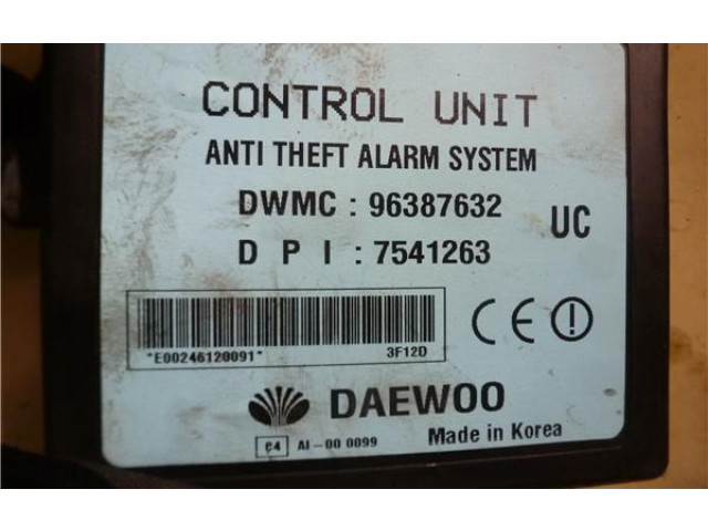 Řídící jednotka 96387632   Daewoo Tacuma 2003