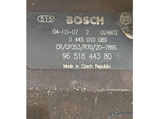 Vstřikovací čerpadlo 9651844380, 0445010089   Peugeot 307 CC     