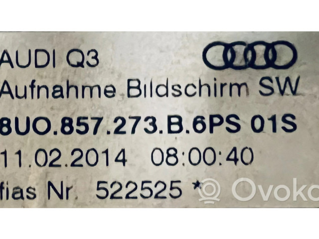 Дисплей    8U0857273, 11022014   Audi Q3 8U