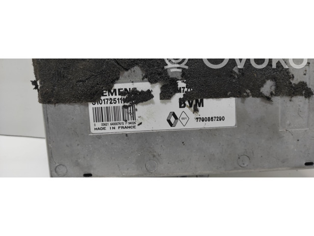 Блок управления двигателя 7700867290   Renault Laguna I