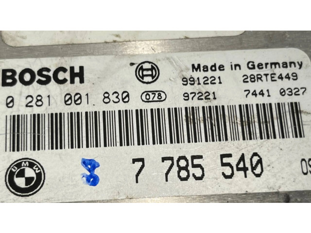 Řídící jednotka 7785540, 0281001830   BMW 5 E39 2001