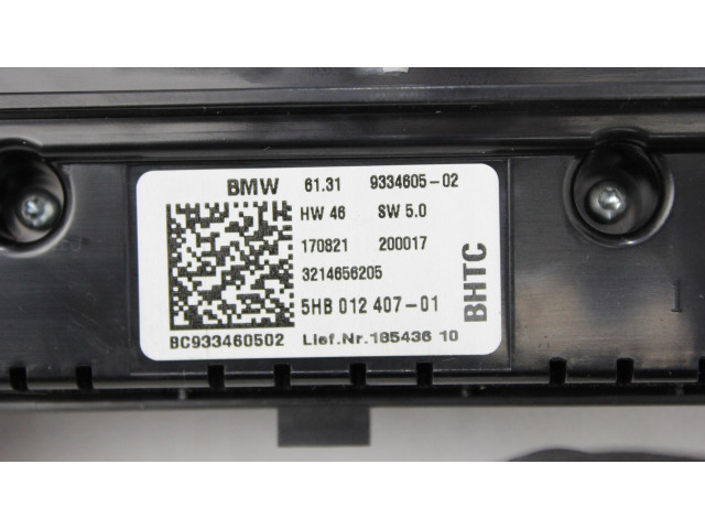 Блок управления климат-контролем 9334605   Mini Cooper Countryman F60