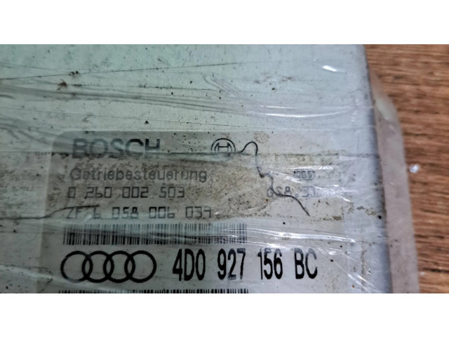 Блок управления коробкой передач 4D0927156BC, 0260002503   Audi A8 S8 D2 4D