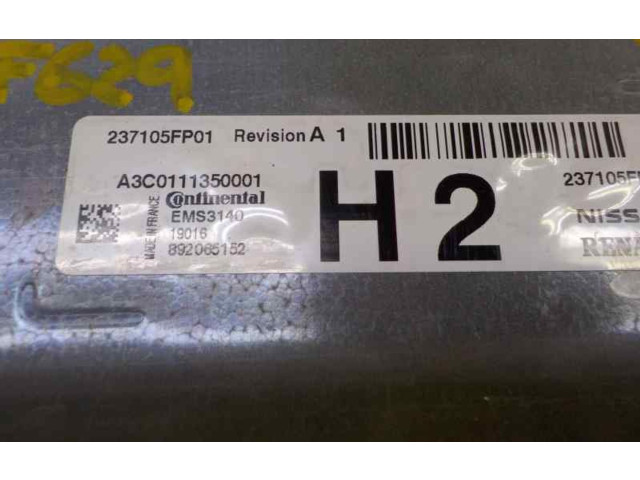 Řídící jednotka 237105FP0D, 237105FP01   Nissan Micra C+C 2019