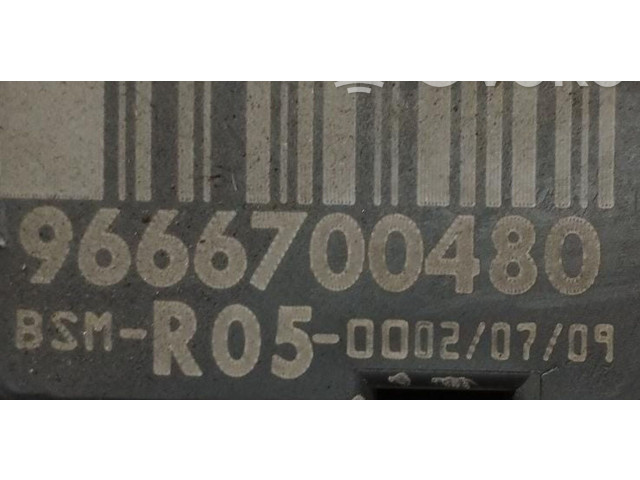 Pojistková skříňka Řídící jednotka BSM 9666700480, 9666700480   Peugeot 308 2009