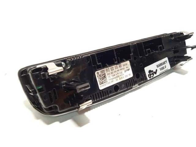 Блок управления климат-контролем 8V0820043AM   Audi A3 8Y