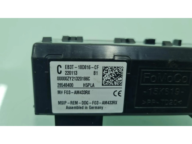 Řídící jednotka EB3T18D816CF, MODULOELECTRONICO   Ford Ranger 2022