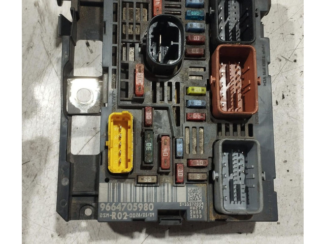 Pojistková skříňka Řídící jednotka BSM 9664705980, 9664705980   Peugeot 407 2007
