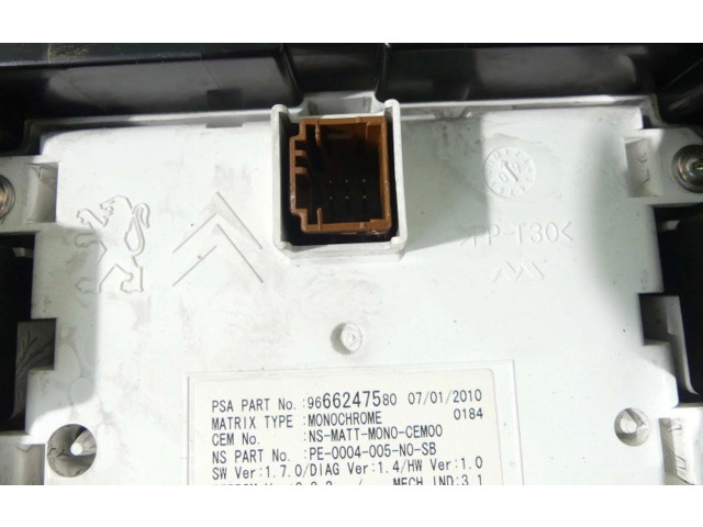 Přístrojová deska  Peugeot 5008 2010 9666247580, IMPRK972498  