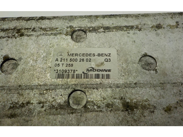 Интеркулер  A2115002602, A2115002602   Mercedes-Benz CLS C219 