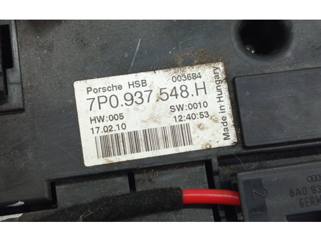   Pojistková skříňka 7P0937548H, 003684   Porsche Cayenne (92A) 2011