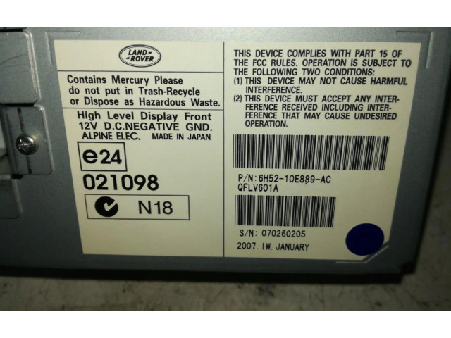Дисплей    SLV6H5210E889AC   Land Rover Freelander 2 - LR2