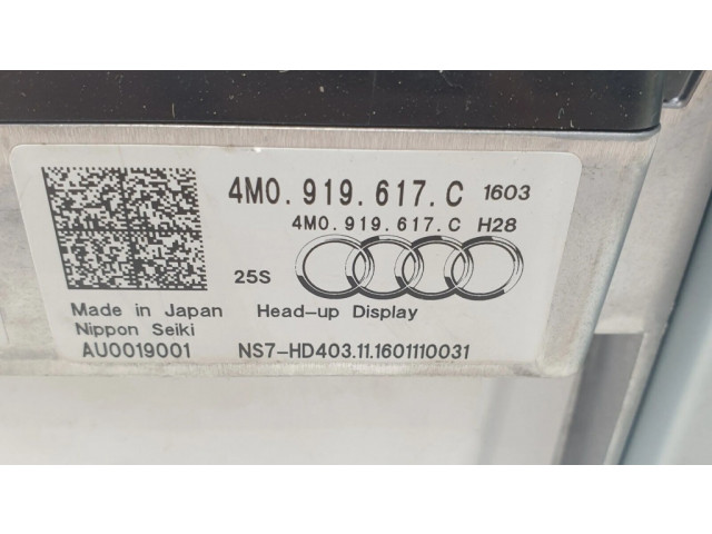 Дисплей    4M0919617C   Audi Q7 4M