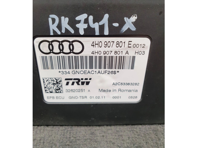 Блок АБС 4H0907801E, 4H0907801A   Audi  A8 S8 D4 4H  2010 - 2016 года
